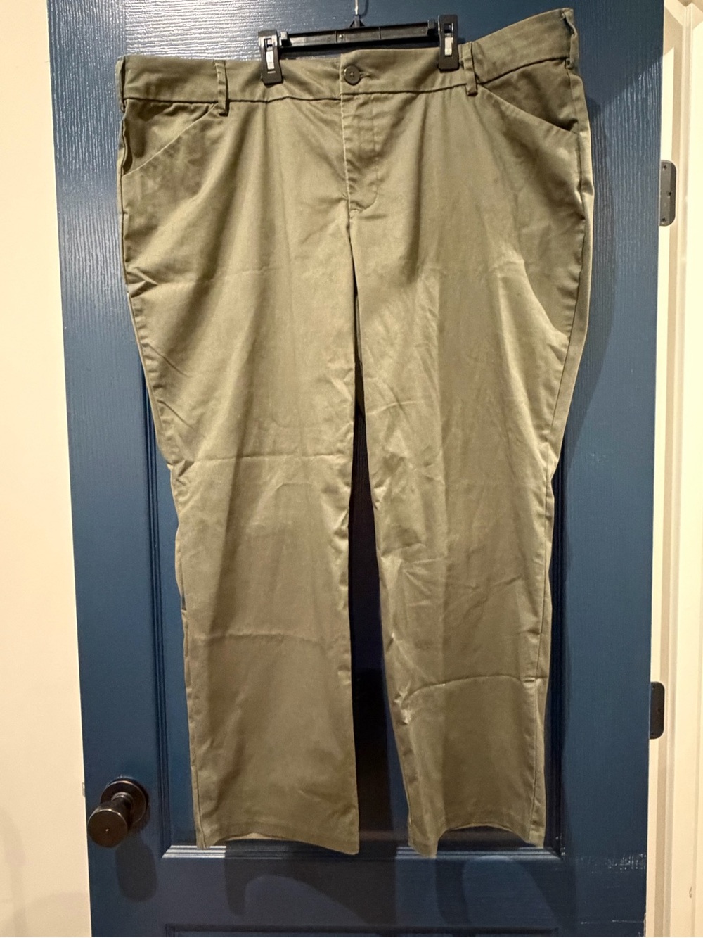 Lee Olive Green Straight Chinos